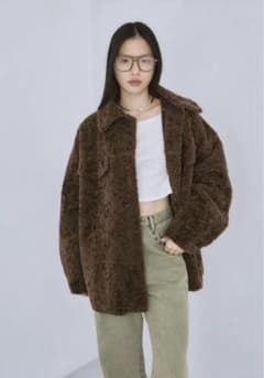 searoomlynn BOAスエードオーバーシャツジャケット - メルカリ