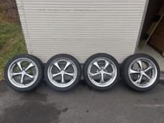 【送込】希少！work ホイール vs-kf ブラックバーニングのサムネイル