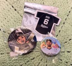 オリックス 宗佑磨 缶バッジ ステッカー セット