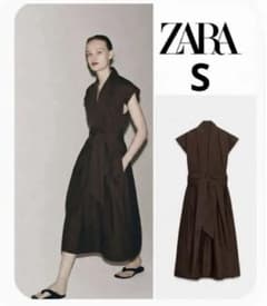 ZARA ZWコレクション プリーツポプリンワンピース M ZARA プリーツポプリンワンピース ZWコレクション S - メルカリ