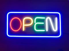 【値段交渉あり】ネオン管　Openのサムネイル