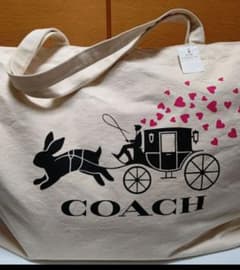 COACH ウサギと馬車 トートバッグ - メルカリ