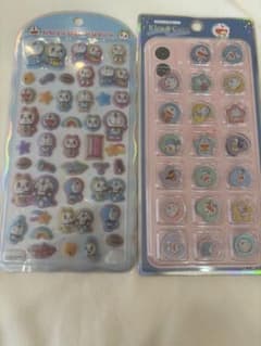 ドラえもん シール 2種セット COTTON PUFFY Kira Coroのサムネイル