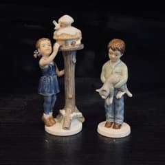 ロイヤルコペンハーゲン フィギュリン 2001年 男の子 女の子 ペア m82185870992_1.jpg?1774857285