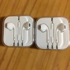 Apple 純正 イヤホン2個セットのサムネイル