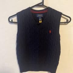 ラルフローレン　ベスト　ロゴ　トップスのサムネイル