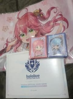 ホロライブ ホロカ WGP さくらみこ プレイマット スリーブ カードセット ホロライブ ホロカ WGP さくらみこ プレイマット スリーブ カード