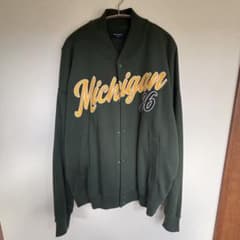 BACK NUMBER スタジャン グリーン Lのサムネイル