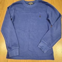 Polo Ralph Lauren 青 長袖カットソー　サイズ8　130sizeのサムネイル