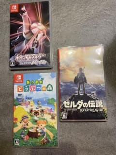 Nintendo Switch ソフト 3本セットのサムネイル