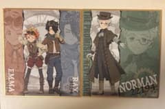 약속의 네버랜드 BANDAI 복권 색지 2개 세트 엠마 레이 노먼