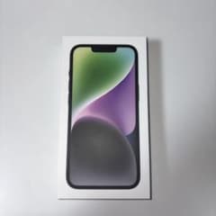 Apple iPhone 14 ブラック 箱 本体以外中身揃ってますのサムネイル
