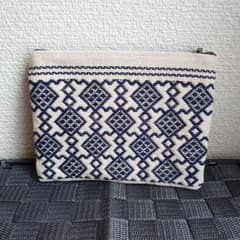 こぎん刺し　ハンドメイド　ケース　小物入れのサムネイル