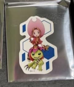 디지몬 EXPO25 DIGIMON 스티커 태도 강 미미 & 팔몬