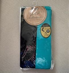 アシンメトリー　カラータイツ　グリーン×黒のサムネイル