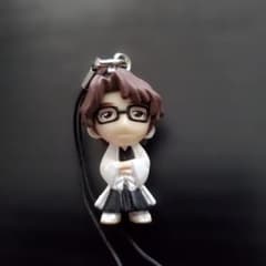BLEACH ブリーチスイング 藍染惣右介 ストラップ - メルカリ