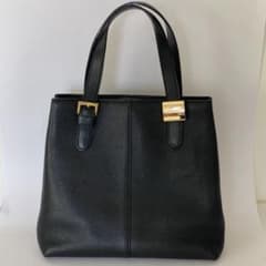【美品】バーバリー ビジネスバッグ シャドーチェック柄 レザー ロゴ ブラック 22060944.jpg