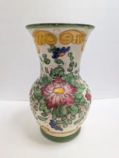 CERAMICHE PAOLI イタリア製 ビンテージ フラワーベース PAOLI CERAMICHE イタリア 花瓶 陶器 ヴィンテージ アンティーク
