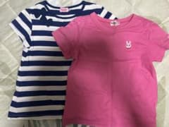 ミキハウス ホットビスケッツ 半袖 110 2点セット♡ - メルカリ
