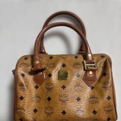 MCM ボストンバッグ ハンドバッグ ブラウンのサムネイル