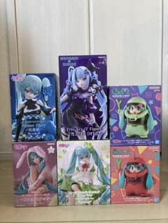 初音ミク　ぬーどるストッパー　フィギュア6箱セット クロミ　雪うさ耳　クローバー 初音ミク ぬーどるストッパー フィギュア6箱セット クロミ 雪うさ耳