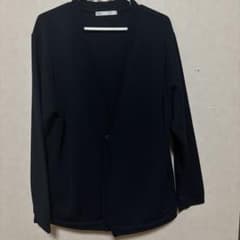 ikka ネイビー カーディガン Lサイズのサムネイル