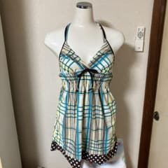 Aeon Women's Swimsuit 3-Piece Set, Size M (US Size 9), Heisei Retro Style