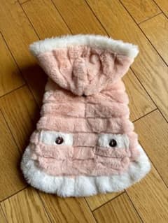 クリエイティブヨーコ 犬用 ファーベスト ピンクDSSのサムネイル