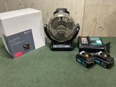 美品 フィールドファン ＆ 新品・充電器 バッテリー セット