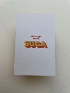 BTS Butter メッセージ SUGA ユンギのサムネイル