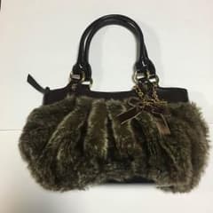 4°C ファーハンドバッグのサムネイル