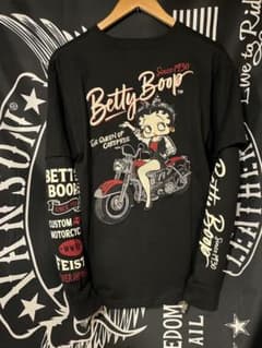 □新品未使用 NEVERMIND✖︎BETTYBOOPのSPコラボ フェイクロンT - メルカリ