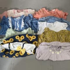 まとめ売り　ベビー服70-80サイズ　セットアップ8組セット　半袖のサムネイル