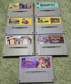 スーパーファミコンソフト 7本セット ジャンク品 - メルカリ