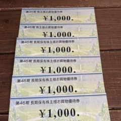 ビックカメラ株主優待　6000円のサムネイル