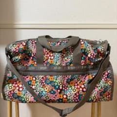 LeSportsac レスポートサック ボストンバッグ 花柄 ポーチ付き 旅行のサムネイル