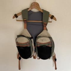 WILLIAM JOSEPH フィッシングベスト ベージュ/オリーブ WILLIAM JOSEPH ウィリアム ジョセフ フィッシングベスト - メルカリ