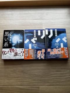 【ミステリーセット】奥田英朗「リバー」上下巻 ＋ 染井為人「黒い糸」のサムネイル