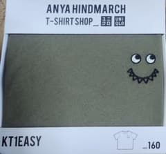UNIQLO ANYA HINDMARCH Tシャツ カーキ 160のサムネイル