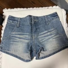 デニムショートパンツ ライトブルーのサムネイル