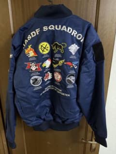 航空自衛隊　60周年　パイロットジャンパー　ベルクロ有り 航空自衛隊 60周年 パイロットジャンパー ベルクロ有り - メルカリ