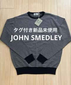 タグ付き新品未使用 ジョンスメドレー　メリノウールニット　イギリス製