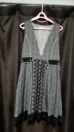 axes femme ジャンパースカート グレンチェックのサムネイル