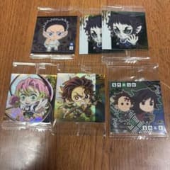 鬼滅の刃 シール 6枚セットのサムネイル