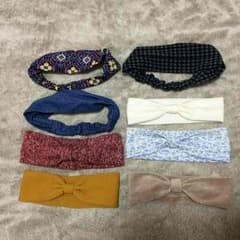 週末セール！2/14まで！ヘアバンド激安セット売り！のサムネイル