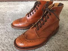 Tricker's × SOPHNET. 別注M7143サイドジップ メダリオンのサムネイル