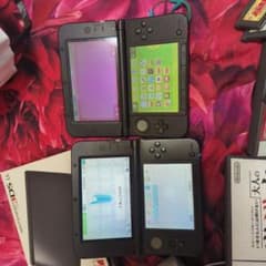 ニンテンドー3DS LL ブラック、レッド セットのサムネイル