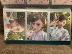 CUTIE STREET ランダムトレカ 浴衣 板倉可奈　 3枚セットコンプのサムネイル