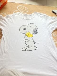 スヌーピー  ユニクロ 半袖Tシャツ　KAWSのサムネイル