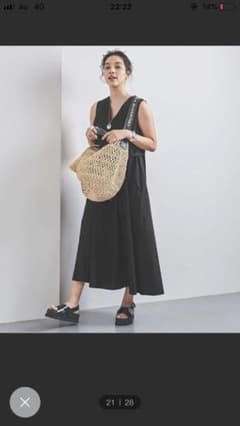 UNITED ARROWS ロングワンピース★ブラックのサムネイル